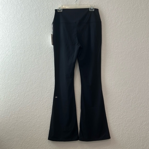 Splits59 Raquel High Waist Flare Black Leggings - Picture 6 of 9